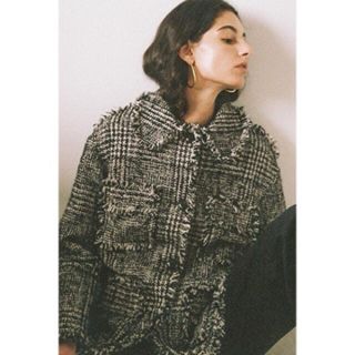 CLANE MIX TWEED BLOUSON(ブルゾン)