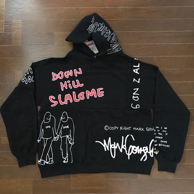 Mark Gonzales MixプリントBigパーカー - パーカー