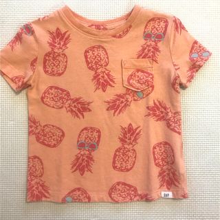 ベビーギャップ(babyGAP)のbaby GAP パイナップル柄Tシャツ(Ｔシャツ)