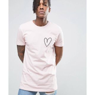 エイソス(asos)のハート Tシャツ(Tシャツ/カットソー(半袖/袖なし))