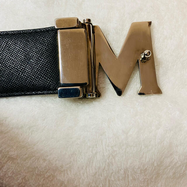 美品】MCM エムシーエム ヴィセトス柄 メンズ リバーシブルベルト