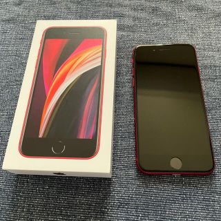 アイフォーン(iPhone)の【べとなむ様専用】iPhone SE 64GB 第2世代 レッド SIMフリー(スマートフォン本体)