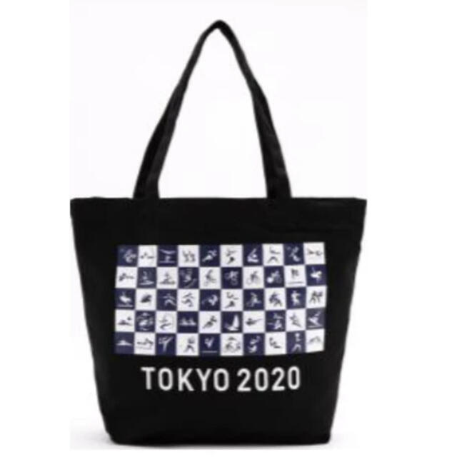 東京2020オリンピックスポーツ ピクトグラム　キャンバストートバッグ