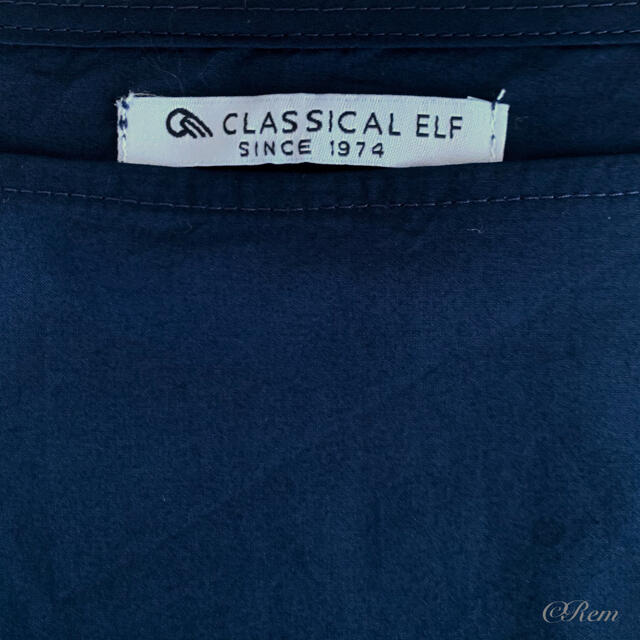 classicalelf クラシカルエルフ／ワンピース／ネイビー／M レディースのワンピース(ロングワンピース/マキシワンピース)の商品写真