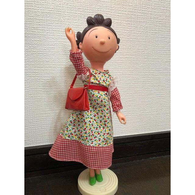 サザエさん ワカメちゃん 昭和レトロ ソフビ人形2体セットの サザエさん ワカメちゃん 昭和レトロ ソフビ人形2体セットの