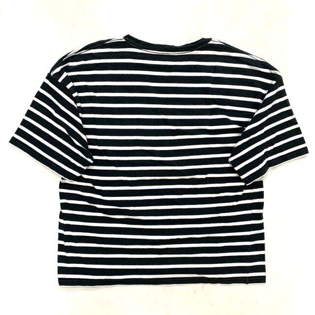 17SS UNUSED アンユーズド ボーダー ビッグシルエット Tシャツ 2 ...