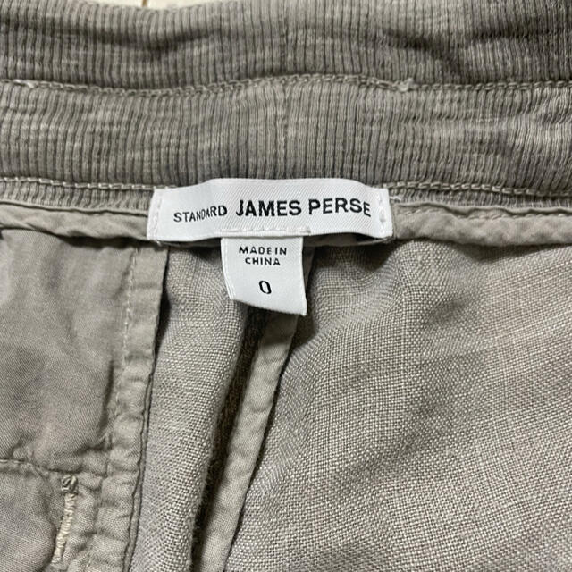 JAMES PERSE ジェームスパース　リネンパンツ　グレー