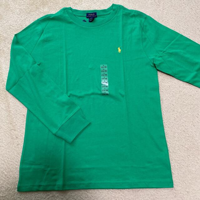 Ralph Lauren(ラルフローレン)の新品未使用　ラルフローレン　長袖Tシャツ　14〜16歳 キッズ/ベビー/マタニティのキッズ服男の子用(90cm~)(Tシャツ/カットソー)の商品写真