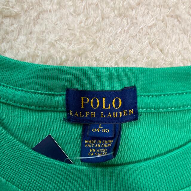 Ralph Lauren(ラルフローレン)の新品未使用　ラルフローレン　長袖Tシャツ　14〜16歳 キッズ/ベビー/マタニティのキッズ服男の子用(90cm~)(Tシャツ/カットソー)の商品写真