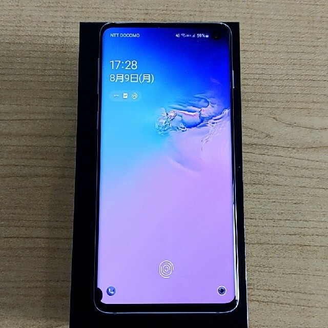 Galaxy s10 Prism Blue simフリースマートフォン本体