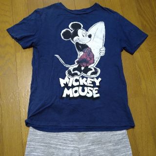 ザラキッズ(ZARA KIDS)のZARA Kids 140サイズ 半袖Tシャツ 紺色(Tシャツ/カットソー)