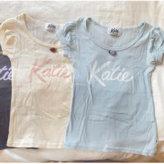 ケイティー(Katie)のKatie ロゴTシャツ(Tシャツ(半袖/袖なし))