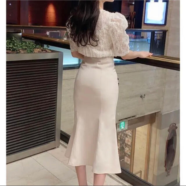 qung チューリップスカート レディースのスカート(ロングスカート)の商品写真