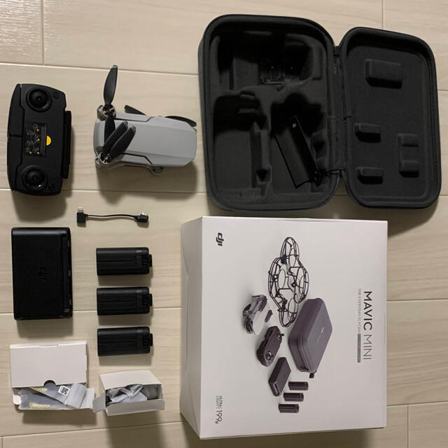 エンタメ/ホビー【値下げ】【美品】DJI Mavic mini fly moreコンボ