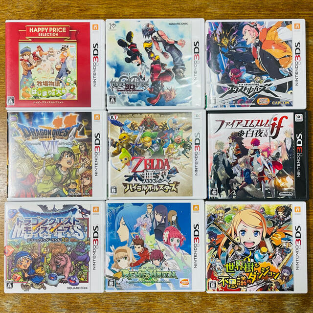 ニンテンドー3DS - 3DS ソフト9本セットの通販 by まさとっち's shop