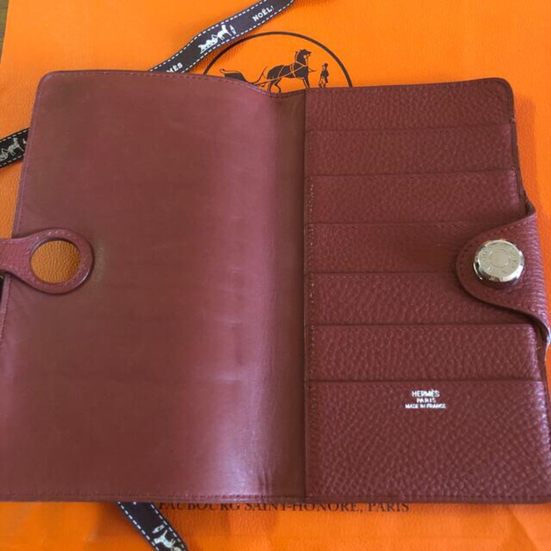 HERMES - エルメス☆ドゴンMM長財布☆レディース☆パスポート HERMES - エルメス☆ドゴンMM長財布☆レディース☆パスポート