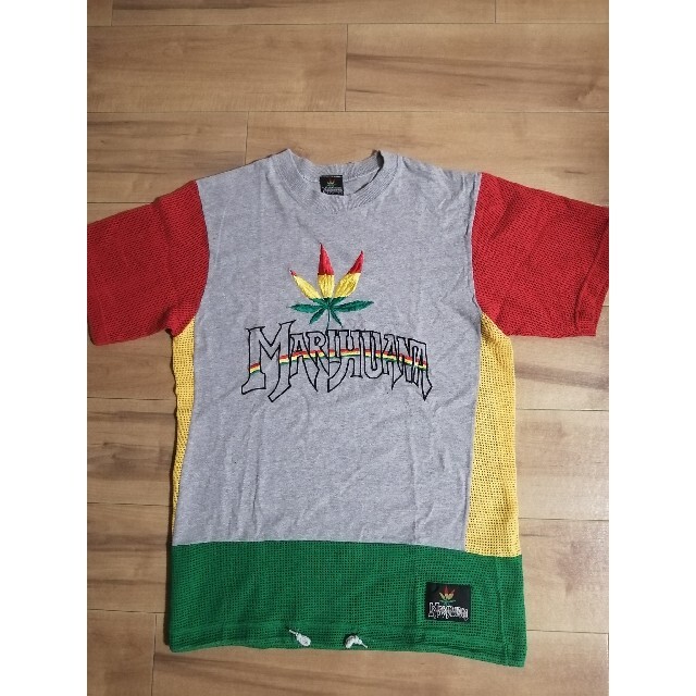 90年代 90s マリファナ ガンジャ Tシャツ レゲエ ラスタカラー 90年代 90s マリファナ ガンジャ Tシャツ レゲエ ラスタカラー