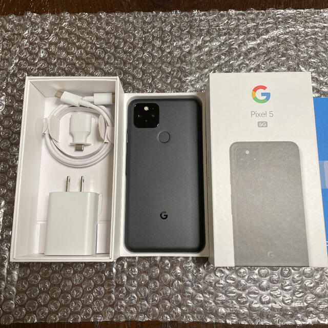 pixel 5 ブラック　SIMロック解除　［送料無料］