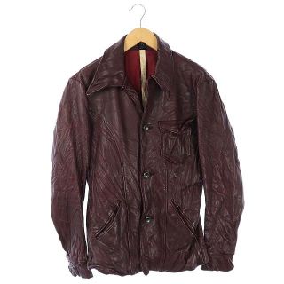 超希少!高級 美品◇WJK 牛革レザージャケット黒L◇AKMライダース