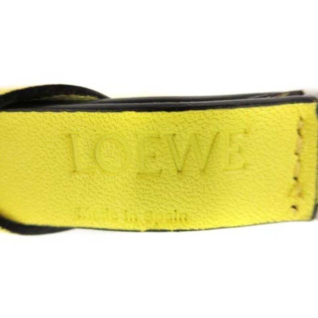 LOEWE(ロエベ)のロエベ LOEWE バッグショルダーストラップ レザー 黄色 イエロー メンズのファッション小物(その他)の商品写真