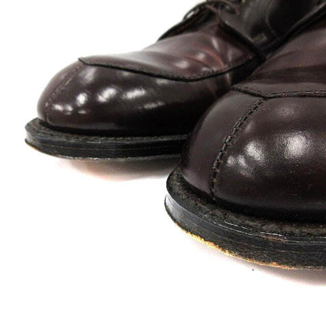 Alden(オールデン)のオールデン コードバン Vチップ ビジネスシューズ 10D 28cm 茶 メンズの靴/シューズ(ドレス/ビジネス)の商品写真