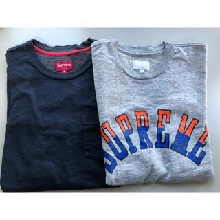 シュプリーム(Supreme)のSupreme Tシャツ2点セット(Tシャツ/カットソー(半袖/袖なし))