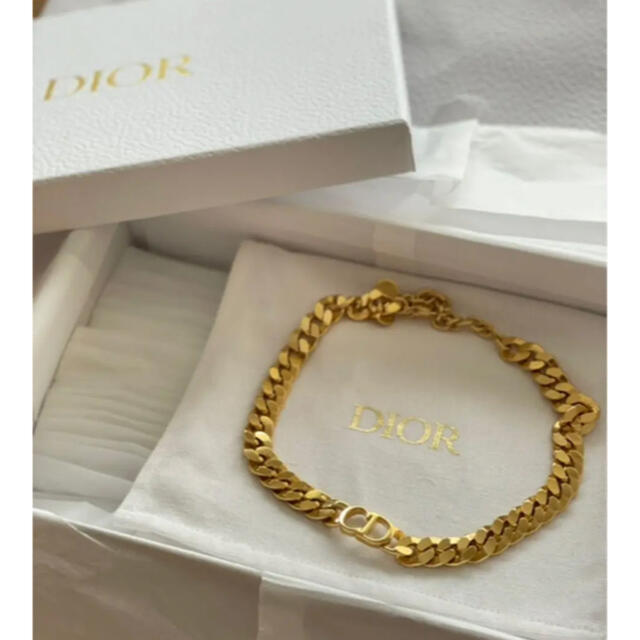 ホットセール Christian Dior - 極美品⭐︎Christian Dior  チョーカー　最終値下げ価格 ネックレス