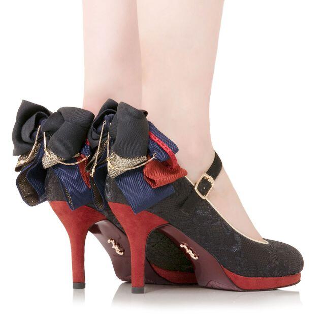 新品 mayla classic 樹雨 黒狐 マイラクラシック レディースの靴/シューズ(ハイヒール/パンプス)の商品写真