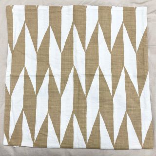 エイチアンドエム(H&M)のH&M HOME クッションカバー 50×50cm ベージュ コットン(クッションカバー)