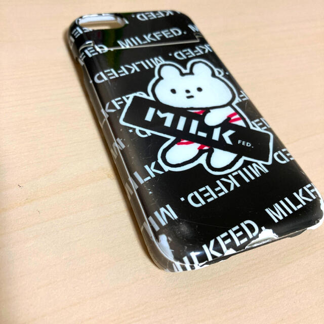 MILKFED.(ミルクフェド)のミルクフェド MILKFED. × きっこうちゃん スマホケース iPhone スマホ/家電/カメラのスマホアクセサリー(iPhoneケース)の商品写真