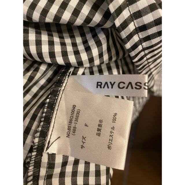 RayCassin(レイカズン)のブラウス トップス　ギンガムチェック レディースのトップス(シャツ/ブラウス(半袖/袖なし))の商品写真