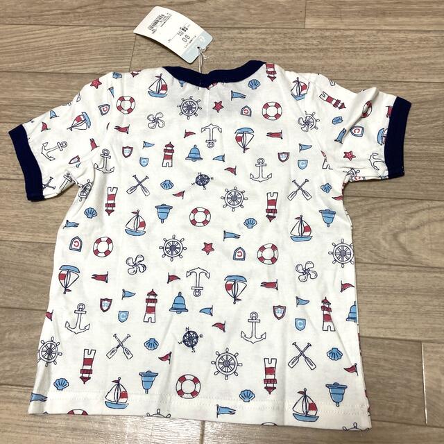 Combi mini マリン柄Tシャツ