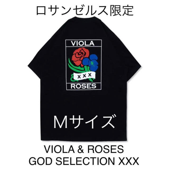 VIOLA & ROSES GOD SELECTION XXX Wネーム 黒ブラックサイズ