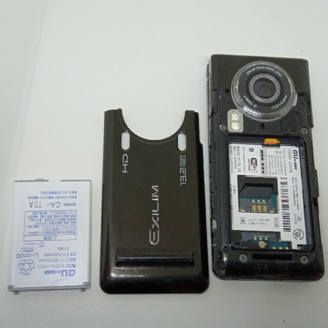 CASIO - au2台 CA006,K003 EXILIMケータイ カシオ デジカム CASIO - au2台 CA006,K003 EXILIMケータイ カシオ デジカム
