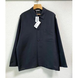 コモリ(COMOLI)の 【新品】AURALEE 21SS シシルクリネン シャツジャケット　オーラリー(シャツ)