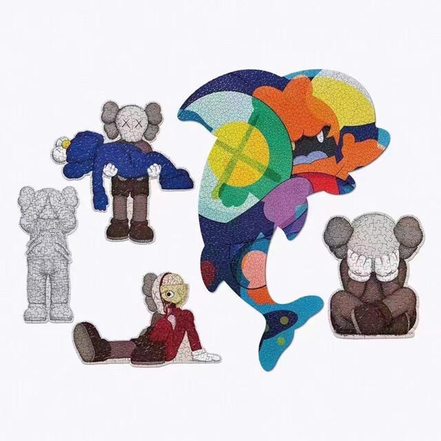 KAWS TOKYO FIRST PUZZLE パズル 5種6個セット