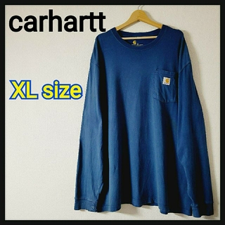 カーハート(carhartt)の【大人気カラー・XLサイズ】carhartt・カーハート ビッグ シャツ ロンT(Tシャツ/カットソー(七分/長袖))