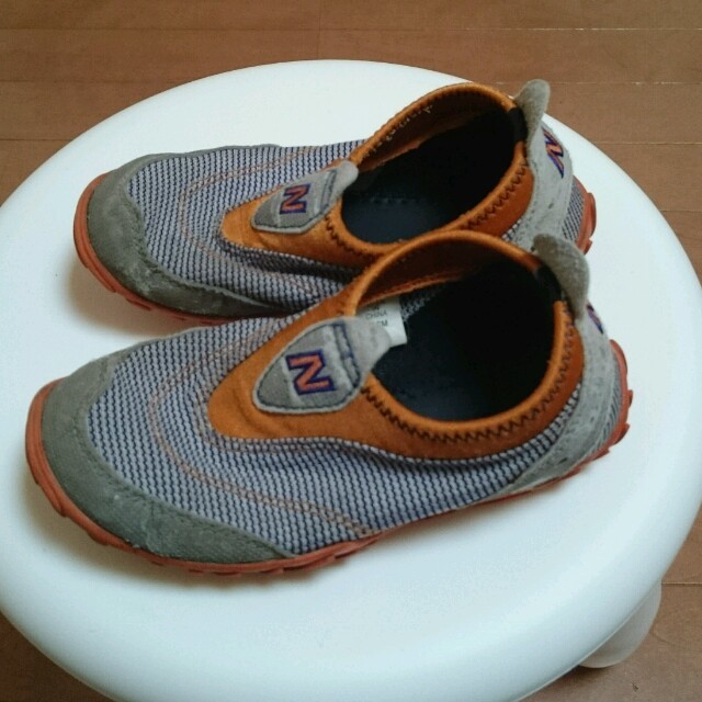 New Balance(ニューバランス)のニューバランス☆18センチ　スニーカー キッズ/ベビー/マタニティのキッズ靴/シューズ(15cm~)(スニーカー)の商品写真