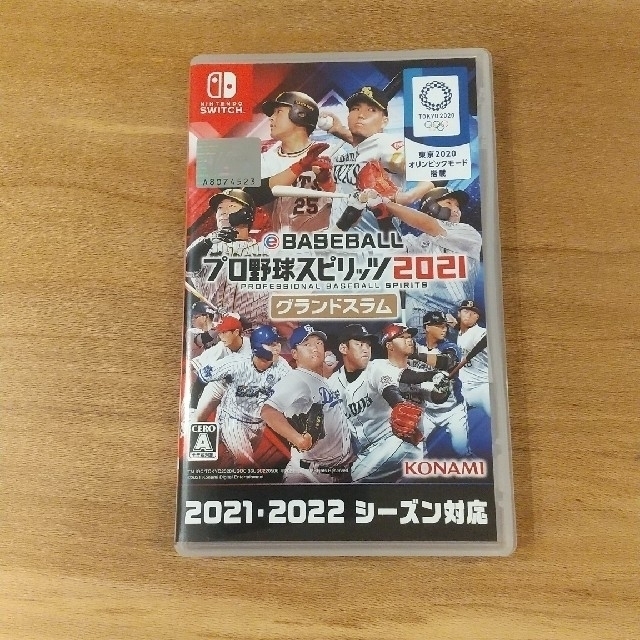 KONAMI(コナミ)のeBASEBALL プロ野球スピリッツ2021 グランドスラム Switch エンタメ/ホビーのゲームソフト/ゲーム機本体(家庭用ゲームソフト)の商品写真