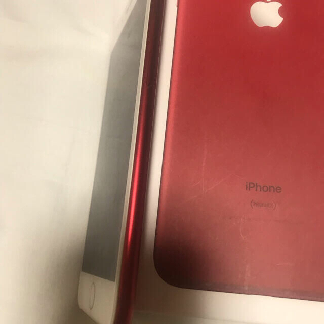 美品　iPhone7plus 128 レッド　simフリー