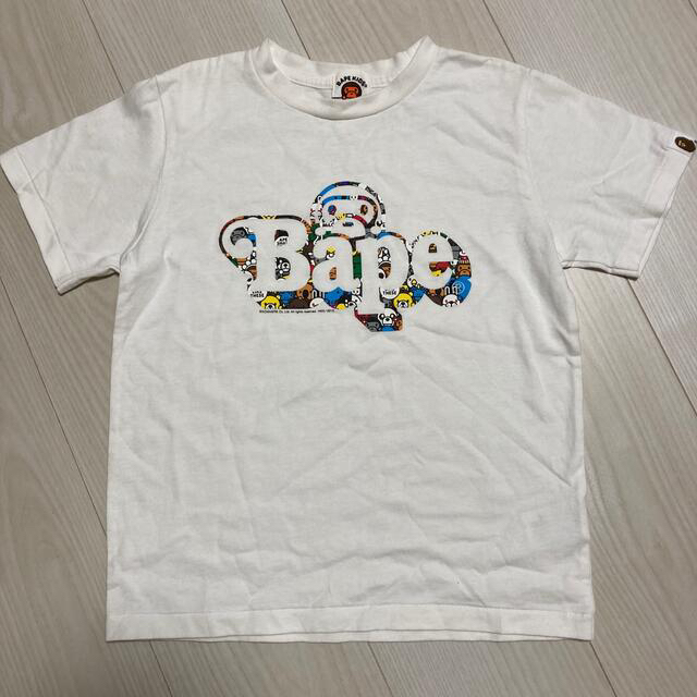 A BATHING APE(アベイシングエイプ)の☆専用☆BAPE kids120☆tシャツ   キッズ/ベビー/マタニティのキッズ服男の子用(90cm~)(Tシャツ/カットソー)の商品写真