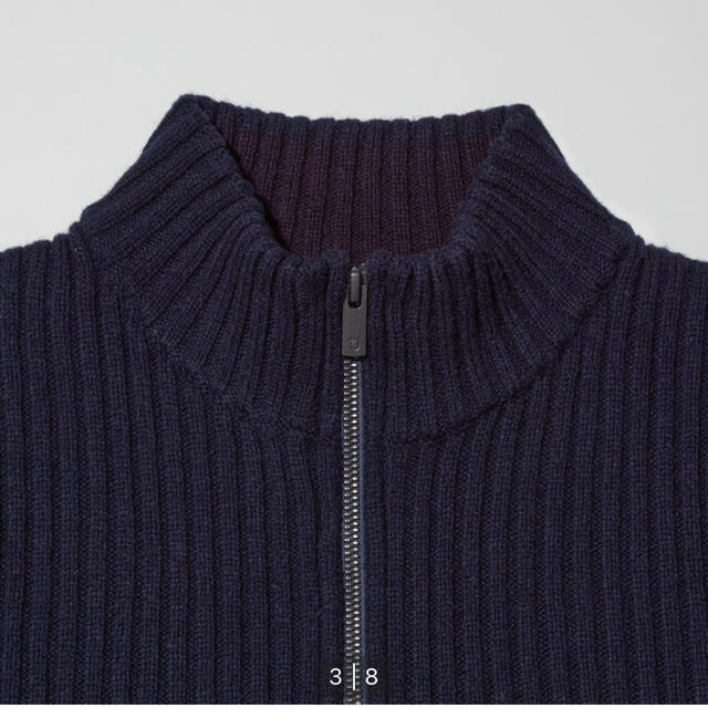 JIL SANDER - UNIQLO +j ユニクロ ジップアップセーターの通販 JIL SANDER - UNIQLO +j ユニクロ ジップアップセーターの通販