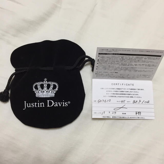 Justin Davis(ジャスティンデイビス)のJustinDavis＊スカルベアネックレス レディースのアクセサリー(ネックレス)の商品写真