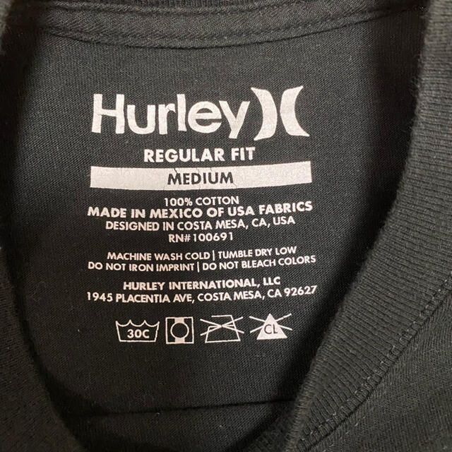 Hurley(ハーレー)のHurley ハーレー　メンズ　Tシャツ　M  未使用品 メンズのトップス(Tシャツ/カットソー(半袖/袖なし))の商品写真