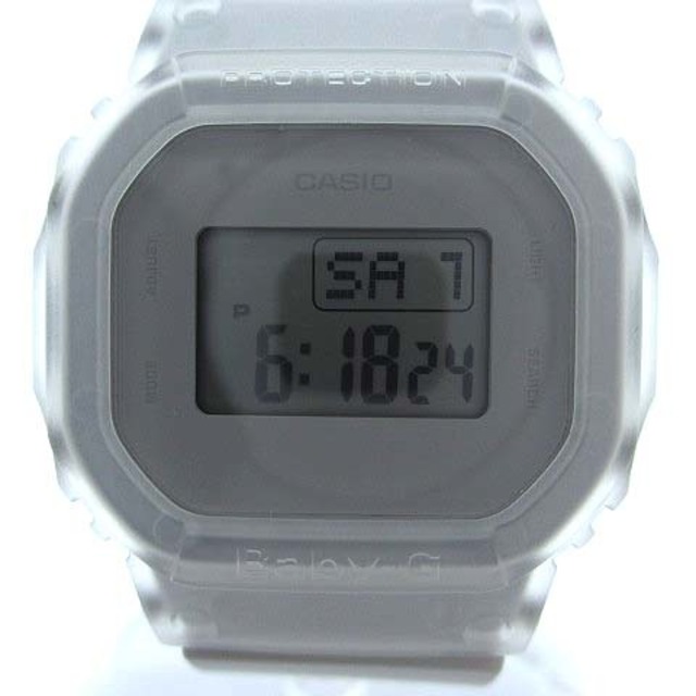 新しい到着 CASIO BABY-G BEAMS BOY 別注 BGD-501 白 クリア