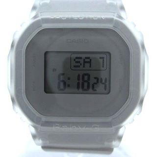 カシオ(CASIO)のCASIO BABY-G BEAMS BOY 別注 BGD-501 白 クリア(腕時計)