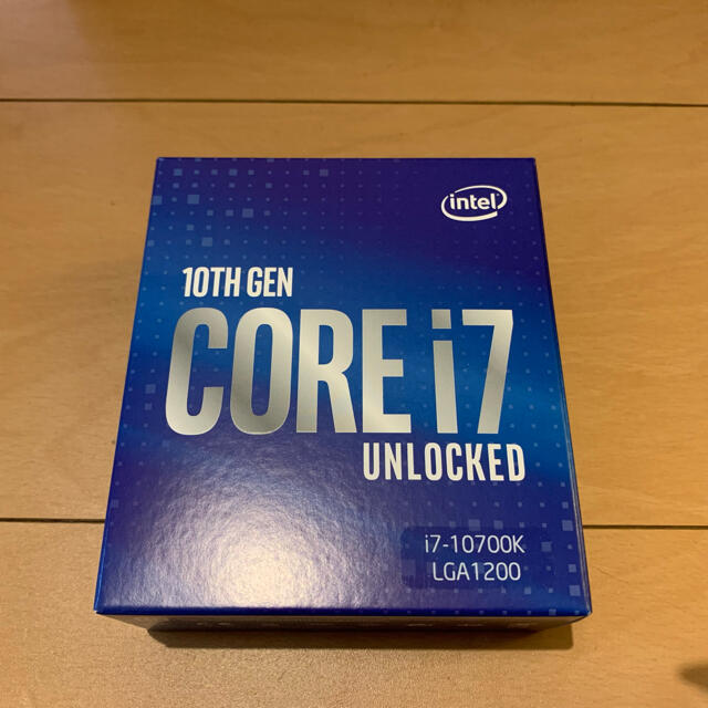 Intel Core i7 10700K 3.8GHz 8コア 16スレッド