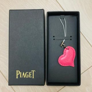 ピアジェ(PIAGET)の【新品】PIAGET箱付き　ハートチャーム　ピンク(キーホルダー)