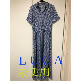 ルカ(LUCA)の未使用　luca  マキシ　ワンピース　定価16000弱(ロングワンピース/マキシワンピース)