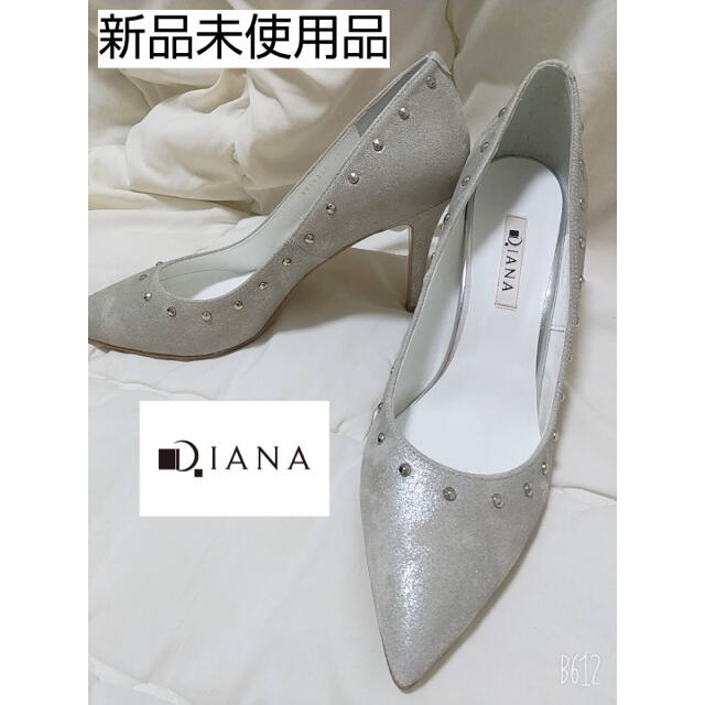 新品未使用☆DIANA ダイアナ スエードパンプス